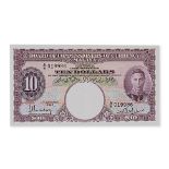 MALAYA GEORGE VI 10 DOLLARS 1940