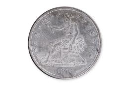 UNITED STATES TRADE DOLLAR 1876 S TYPE 2 OBV / TYPE 2 REV