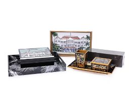 AN ASSORTMENT OF RAFFLES HOTEL & BERROCAL BOXES AND TRAYS