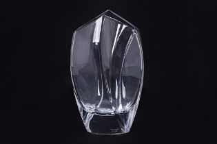 A BACCARAT CRYSTAL 'GIVERNY' VASE