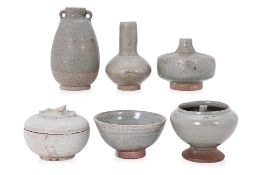 A GROUP OF THAI POTTERY