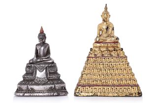 TWO SOUTHEAST ASIAN BUDDHAS