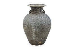 A LARGE CAMBODIAN STORAGE JAR