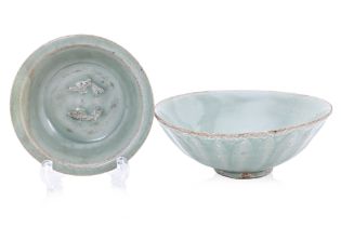 TWO LONGQUAN CELADON BOWLS