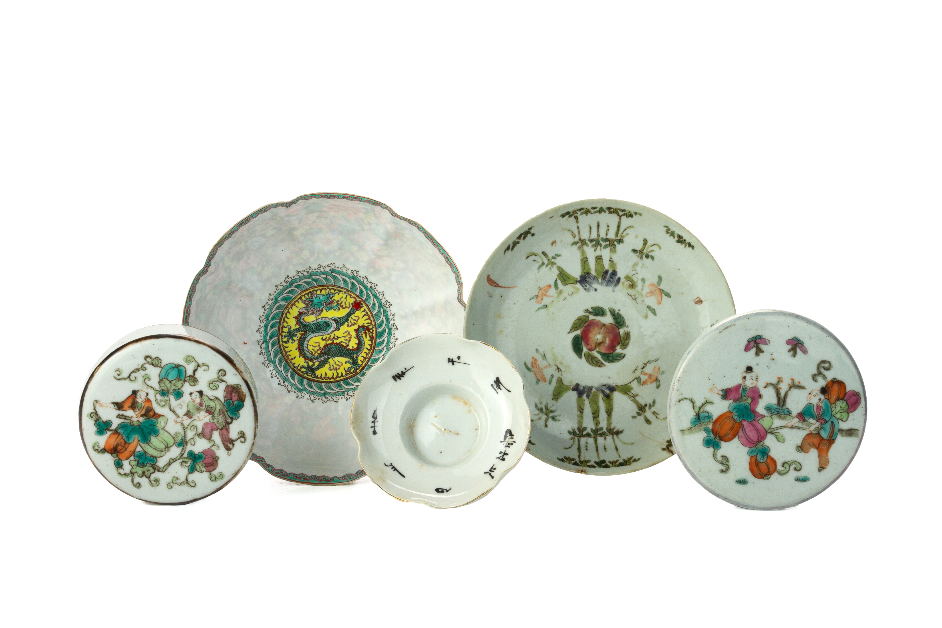 A GROUP OF ASSORTED ORIENTAL PORCELAIN ITEMS - Image 2 of 3