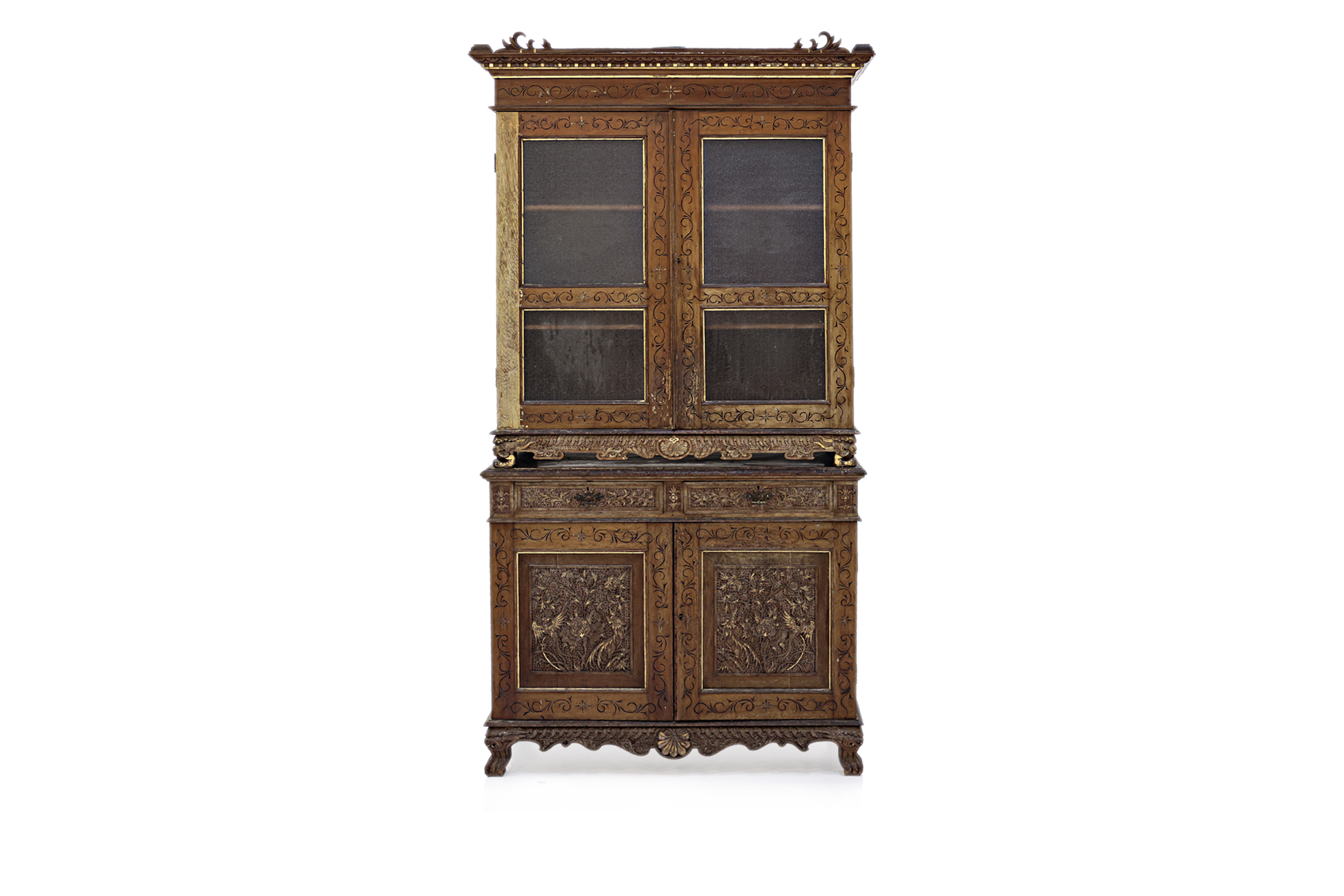 A TWO-TIER PERANAKAN CABINET