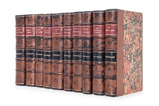 A SET OF TEN ROBERT LOUIS STEVENSON BOOKS