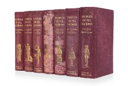 EARLY 20TH CENTURY SEVEN VOLUME SET OF PEOPLES OF ALL NATION