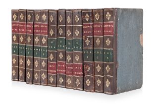 GIBBON'S ROME, 12 VOLUMES, 1827 EDITION