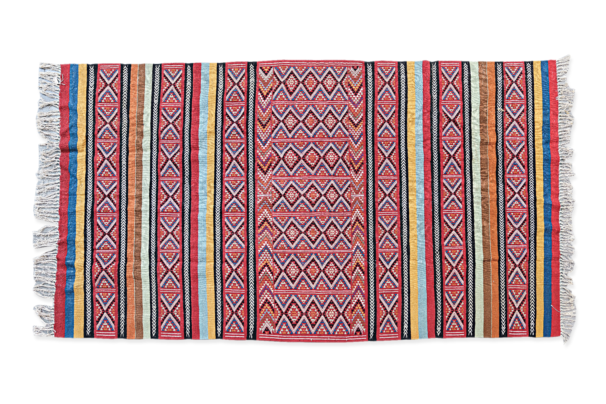 A VIBRANT KILIM RUG