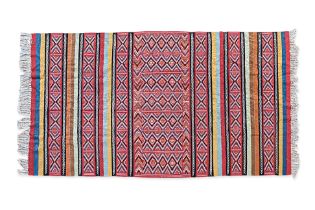 A VIBRANT KILIM RUG