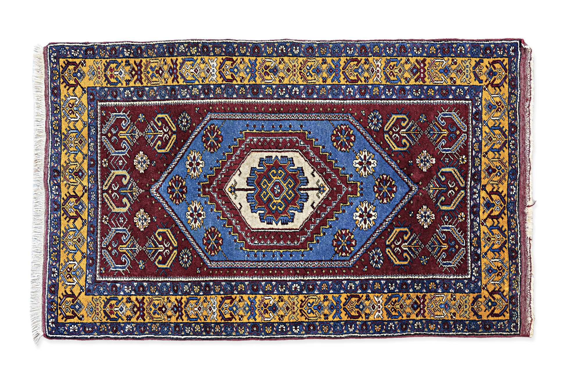 A YAHYALI WOOL RUG