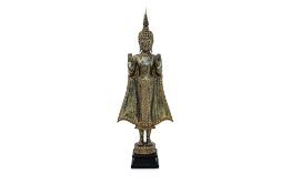A THAI STANDING BUDDHA STATUE