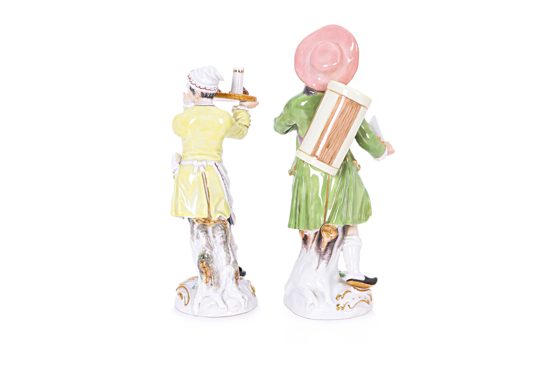 TWO MEISSEN PORCELAIN FIGURES - Image 3 of 3