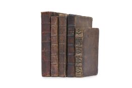 A GROUP OF FIVE 18TH CENTURY THEOLOGY & PHILOSOPHY BOOKS