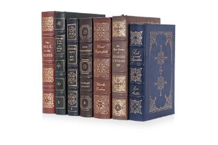 A GROUP OF BRITISH NOVELS INCLUDING DICKENS, BY EASTON PRESS