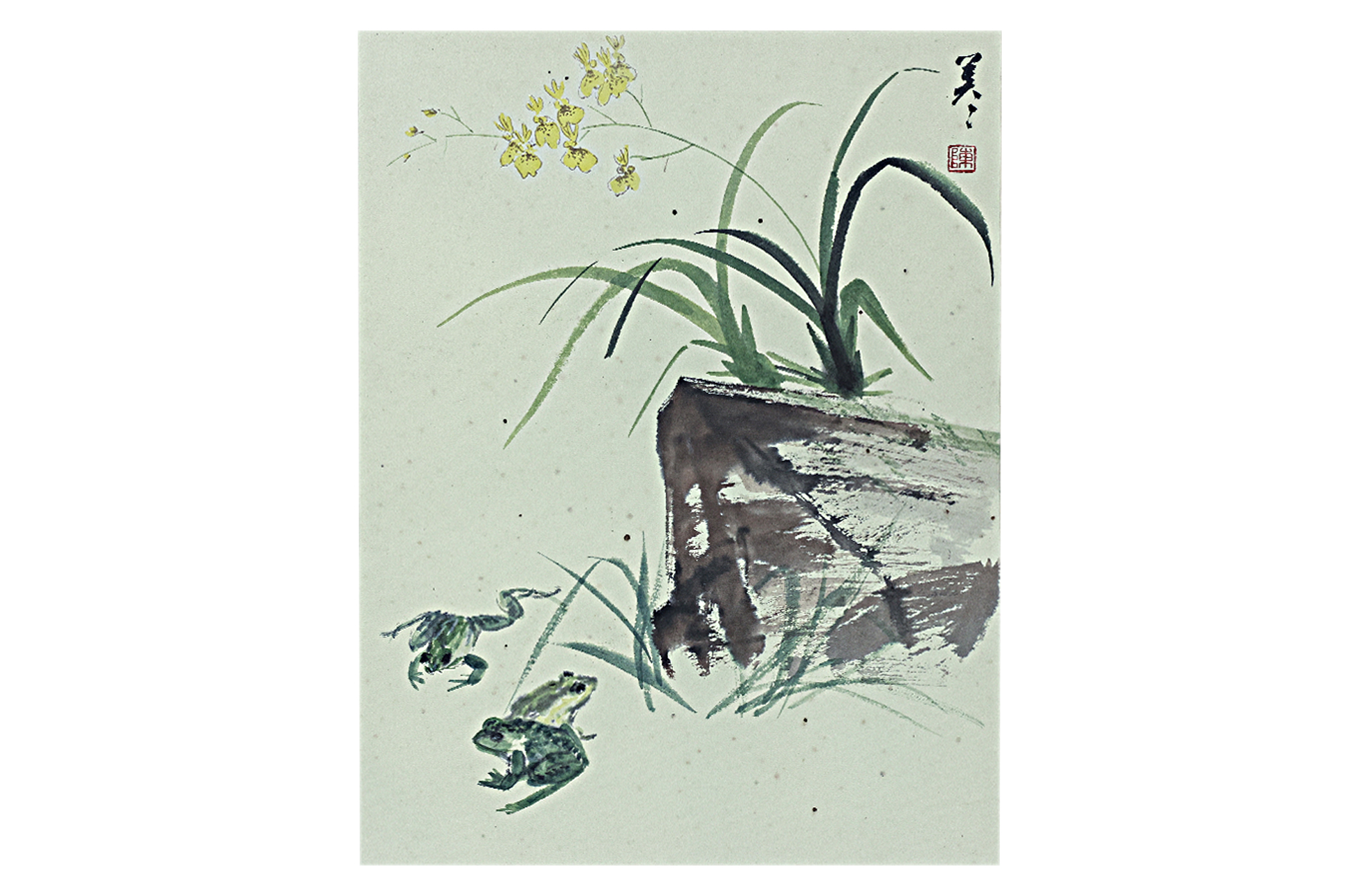 A GROUP OF THREE CHINESE INK PAINTINGS - Image 2 of 5