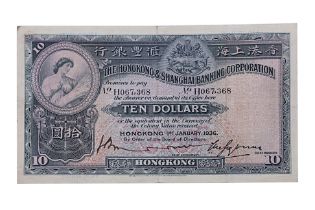 HSBC 10 DOLLARS 1936