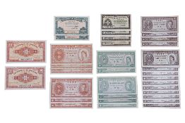 AN ASSORTED GROUP OF HONG KONG CENTS 1941, 1945, 1961-65