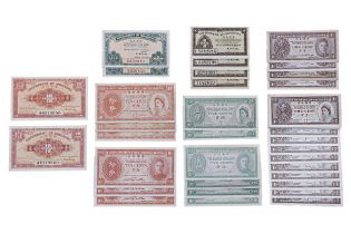 AN ASSORTED GROUP OF HONG KONG CENTS 1941, 1945, 1961-65