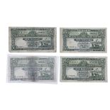 A SET OF STRAITS SETTLEMENTS 5 DOLLAR NOTES