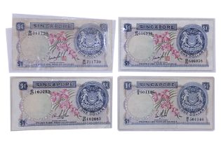 SINGAPORE ORCHID SERIES 1 DOLLAR ERRORS