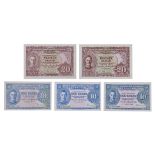 A GROUP OF MALAYA 10 CENTS AND 20 CENTS 1941