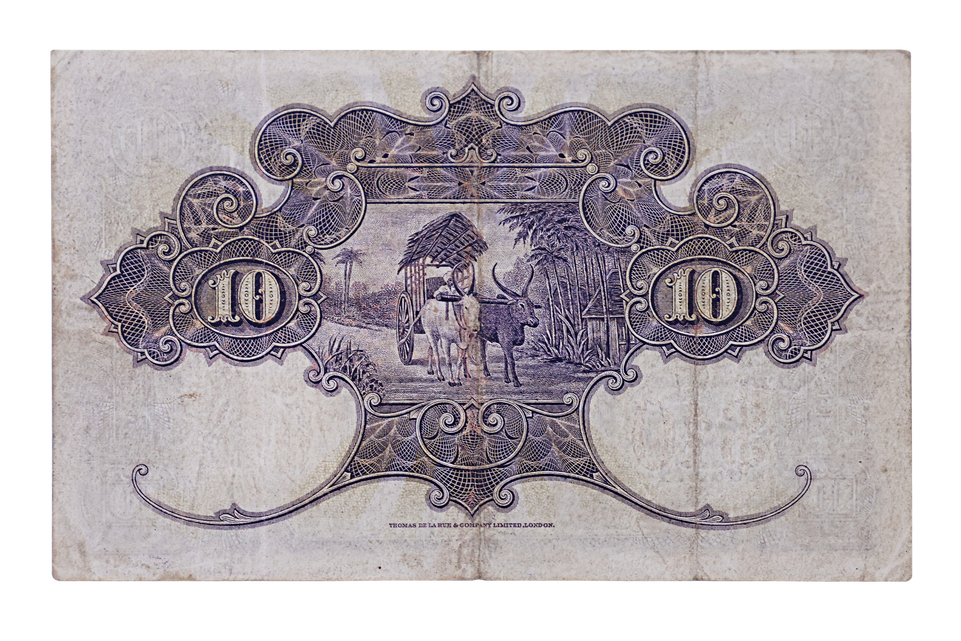 STRAITS SETTLEMENTS 10 DOLLARS 1925 - Image 2 of 2