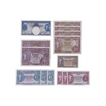 AN ASSORTED GROUP OF MALAYA BANKNOTES 1941