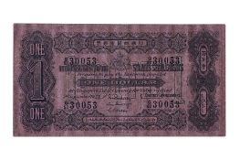 STRAITS SETTLEMENTS 1 DOLLAR 1924