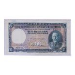 STRAITS SETTLEMENTS 10 DOLLAR 1934