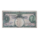 A SCARCE MALAYA 1 DOLLAR 1940