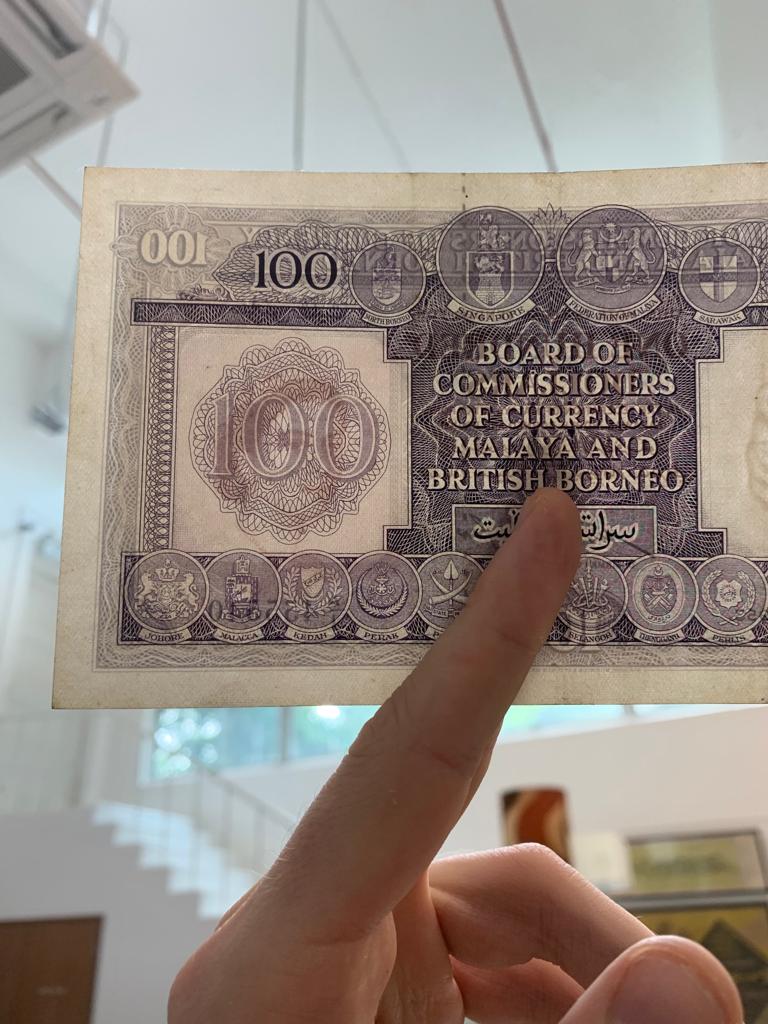 MALAYA AND BRITISH BORNEO 100 DOLLARS 1953 - Image 7 of 12