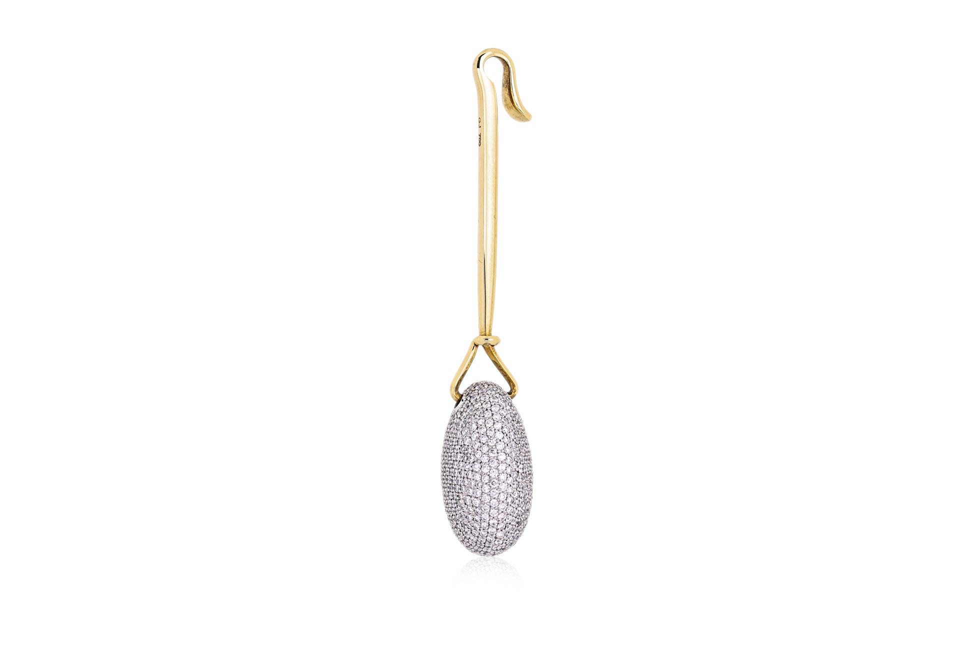 A DIAMOND 'DEW DROP' PENDANT BY GEORG JENSEN - Image 3 of 5