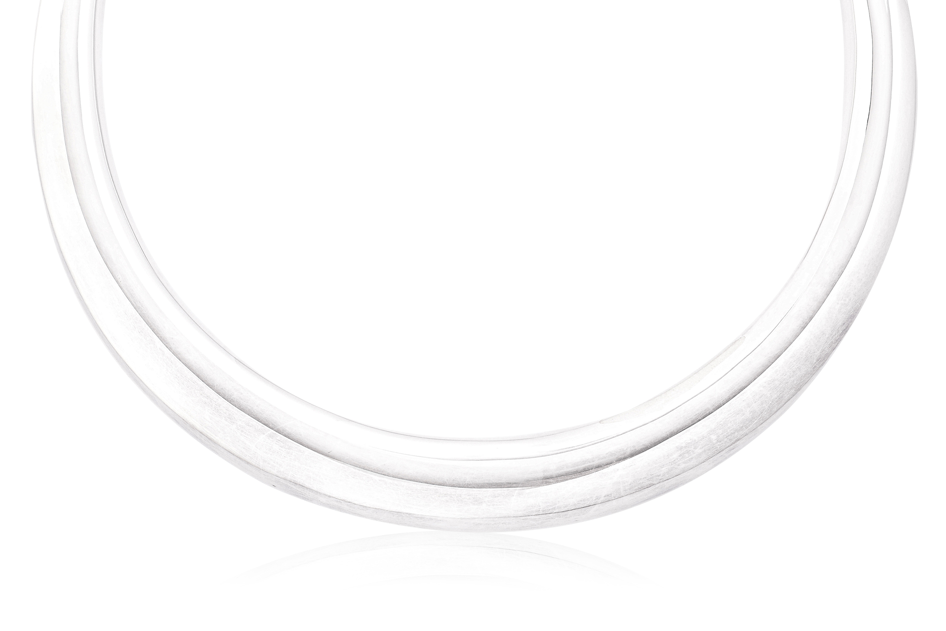 A LARGE SILVER CHOKER BY GEORG JENSEN - Image 2 of 4