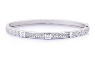 A DIAMOND BANGLE