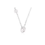 A SILVER BOULE NECKLACE BY POMELLATO