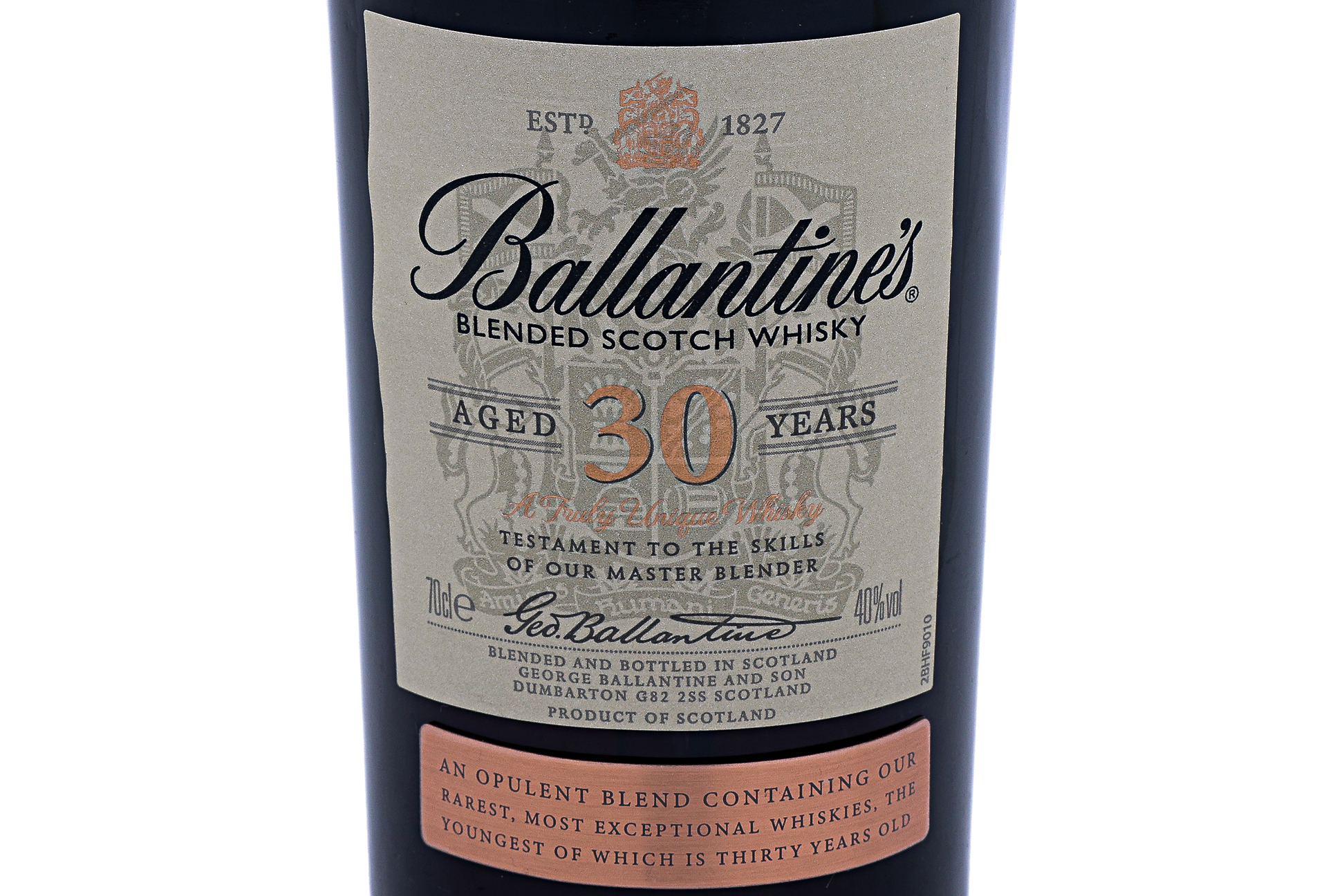 BALLANTINE'S 30 YEAR BLENDED SCOTCH WHISKY - Image 2 of 3