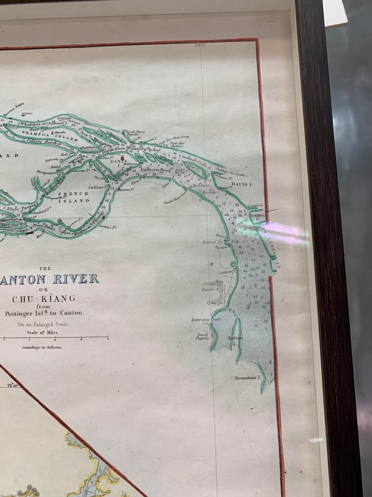 AN EARLY MAP OF HONG-KONG AND MACAO, PLUS RELATED PHOTOGRAPH - Image 20 of 21