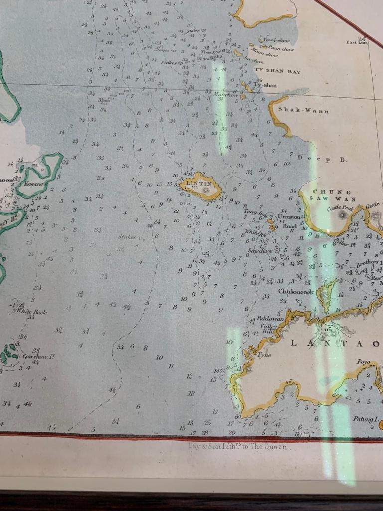 AN EARLY MAP OF HONG-KONG AND MACAO, PLUS RELATED PHOTOGRAPH - Image 14 of 21