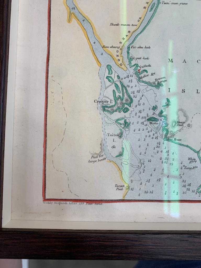 AN EARLY MAP OF HONG-KONG AND MACAO, PLUS RELATED PHOTOGRAPH - Image 16 of 21