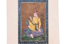 A MUGHAL MINIATURE PAINTING