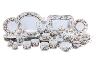 A TIFFANY 'CIRQUE CHINOIS' PORCELAIN TABLEWARE SET