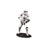 A STAR WARS STORMTROOPER STATUE, LIFE SIZED 1:1 SCALE