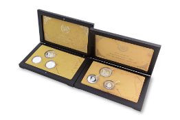 MALAYSIA - TWO 2012 'ROYAL COLLECTION' SILVER PROOF SETS