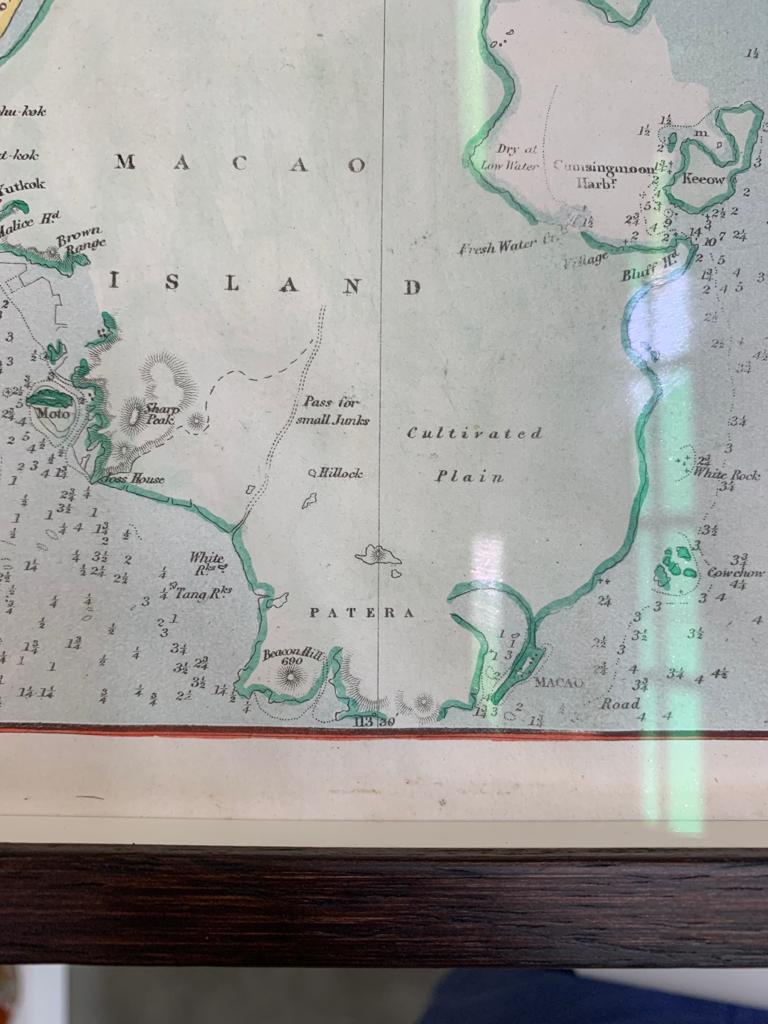 AN EARLY MAP OF HONG-KONG AND MACAO, PLUS RELATED PHOTOGRAPH - Image 15 of 21