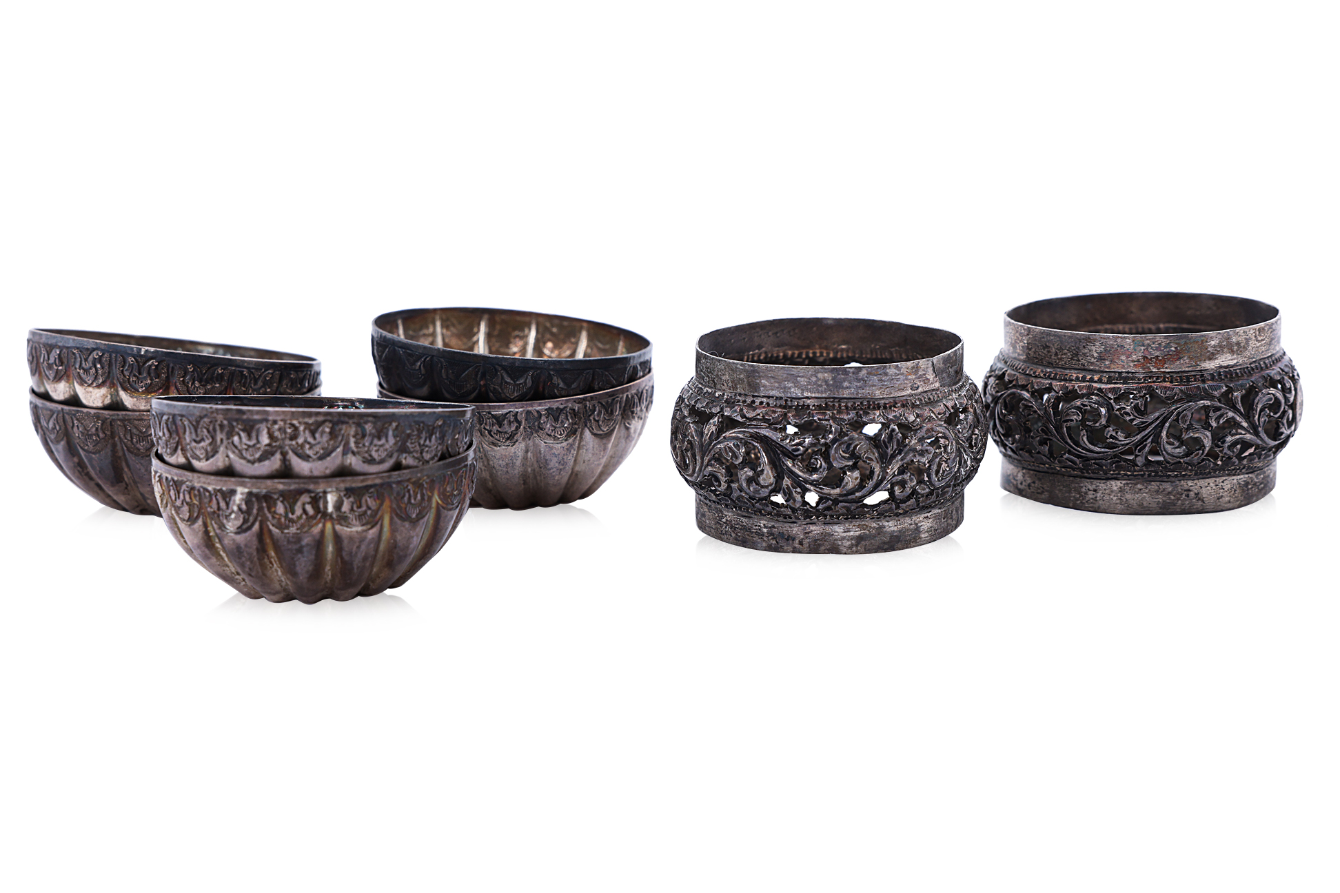 A GROUP OF BRUNEI SILVER WARE - Image 3 of 3