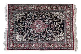 A MIDDLE EASTERN STYLE SILK RUG