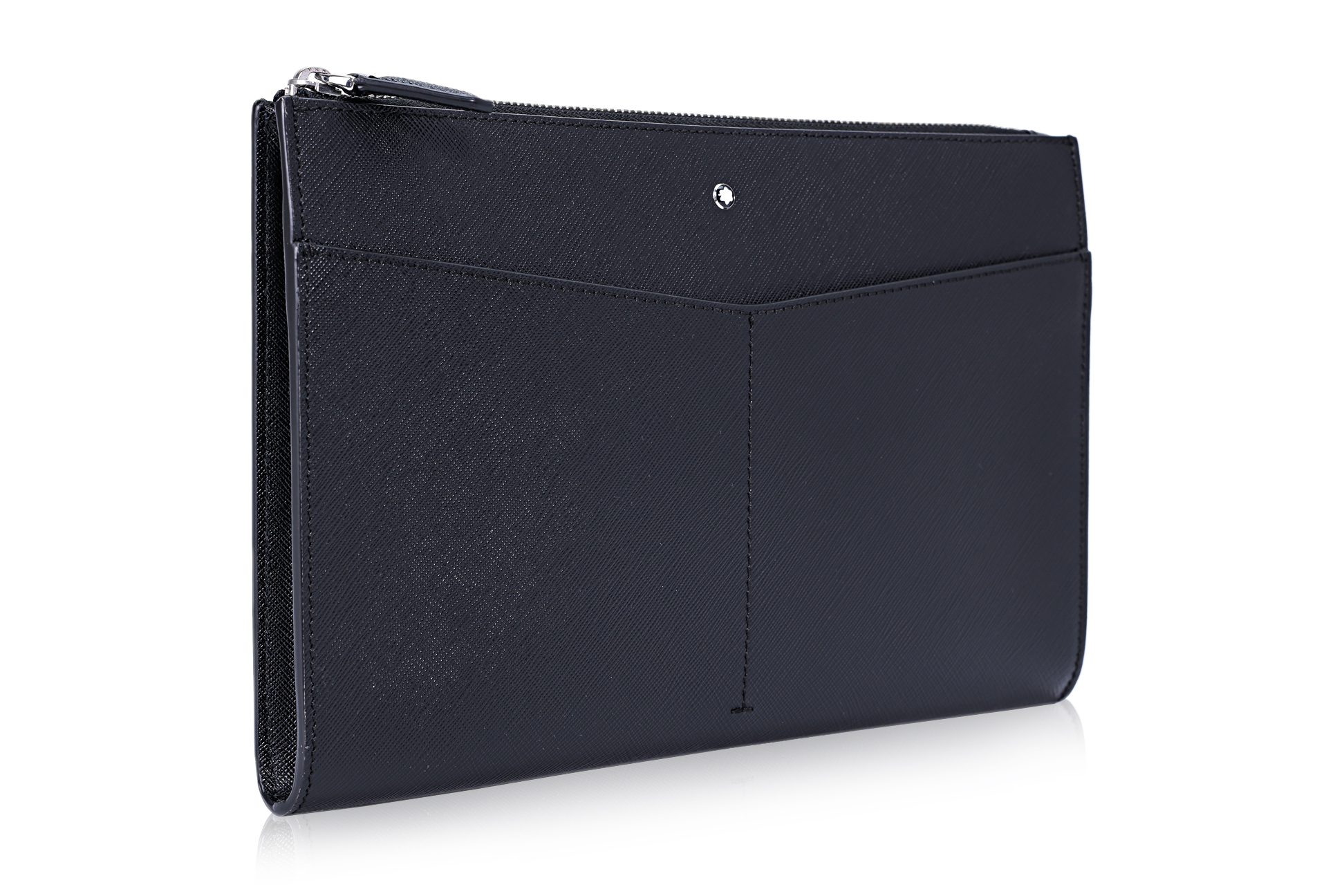 A MONTBLANC LEATHER CLUTCH - Image 2 of 3