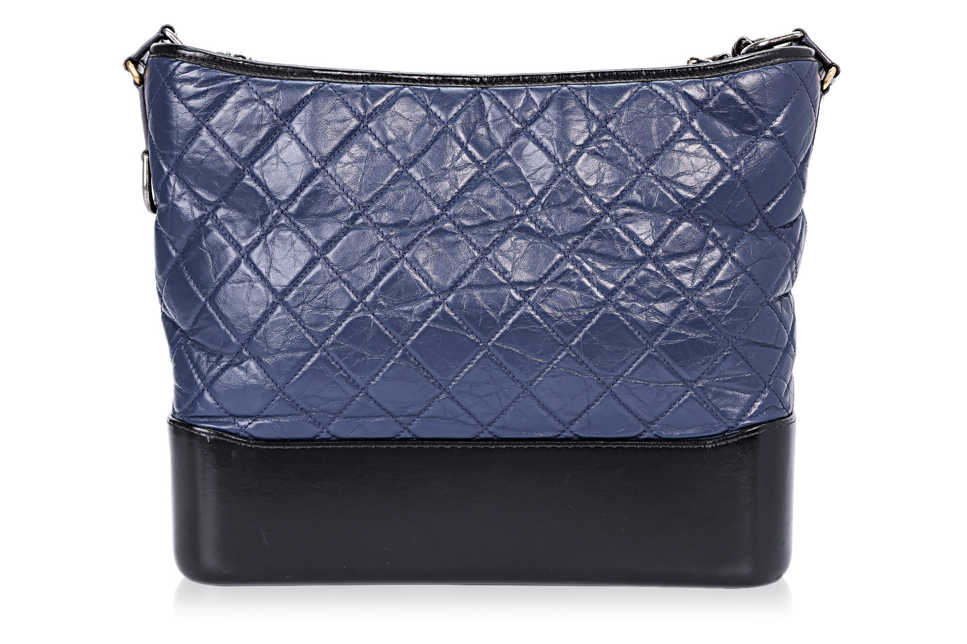 A CHANEL GABRIELLE LEATHER CROSSBODY BAG - Image 3 of 4